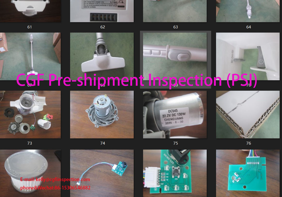 FBA Amazon items quality inspection service / China Pre-shipment Inspection for Vacuum cleaner