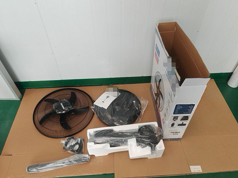 CGF INSPECTION Pre-shipment inspection for FAN