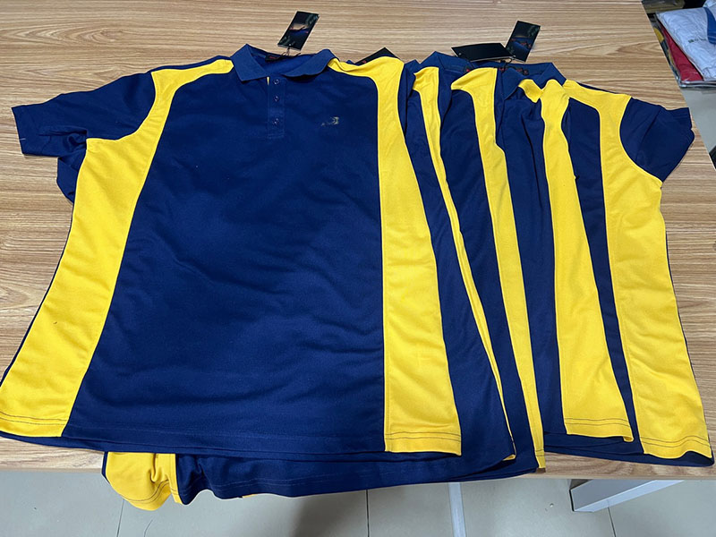 CGF Inspection per-shipment inspection for Polo T-shirt
