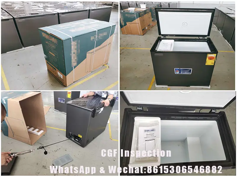 CGF Pre-shipment Inspection (PSI) for Freezer in Qingdao