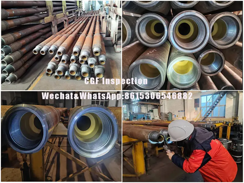During-Production Inspection (DPI) for petroleum tubular goods in China